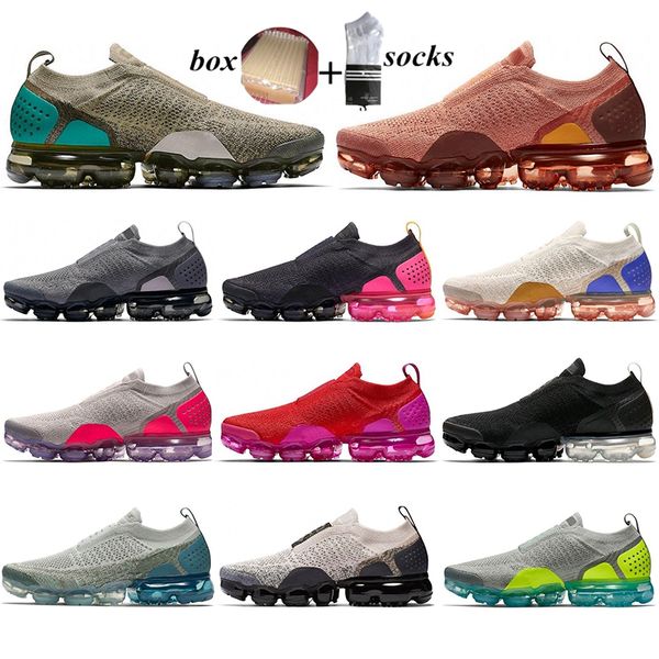 

with box fly 2.0 running shoes for women men laceless neutral olive sail gunsmoke pink blast sports sneakers mens trainers runner 36-45