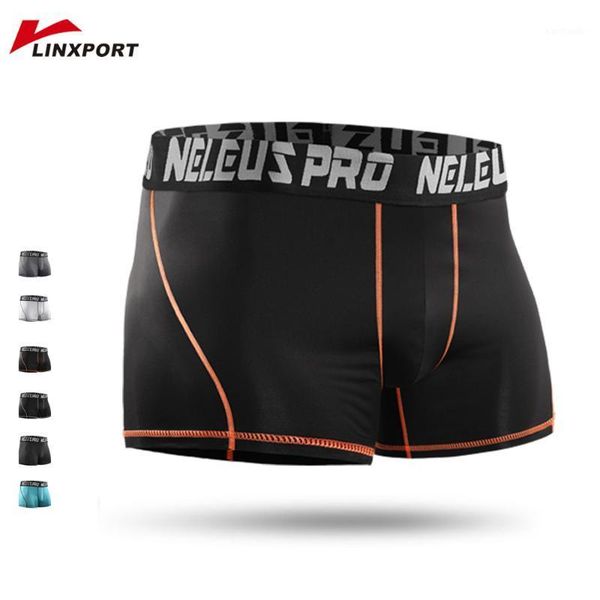 

running pants men shorts compression sportswear gym clothing jogger underwear fitness short tights athletic trunks boxer quick drying1, Black;blue