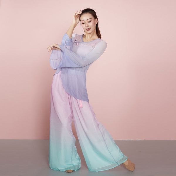 

2021 lyrical dance pants for women classical dance clothes stage costume fairy outfit folk dance wear designer clothing jl2246, Black;red