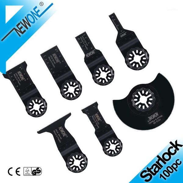 

newone starlock bi-metal oscillating saw blade multitool renovator precision saw blades with finger sand paper for wood/tile cut1