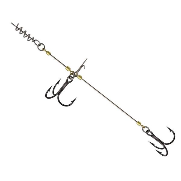 

high carbon steel treble spring hook barbed swivel carp jig fly fishing hooks with hole for fishing tackle accessories jiga tool sqcrcv