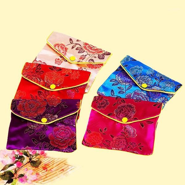 

12 piece jewelry rolls storage bag silk gift bags small jewelry gift bag #cw1