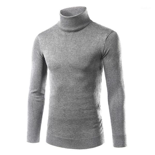 

men's sweaters 2021 winter mens fashion pullovers male outerwear jumper knitted autumn solid color turtleneck high collar sweaters1, White;black