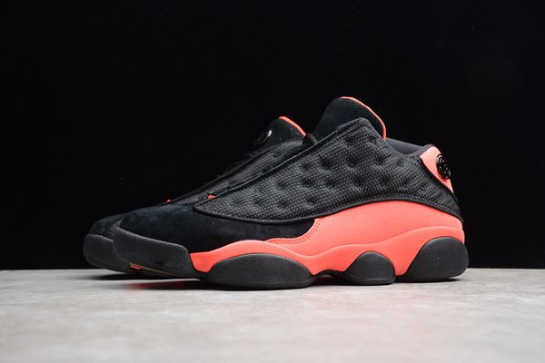 

2020 new arrivals men's basketball shoes 3d cat-eye carbon fiber tpu midsole jumpman 13 gs playground black and red 3m reflective sneak, White;red