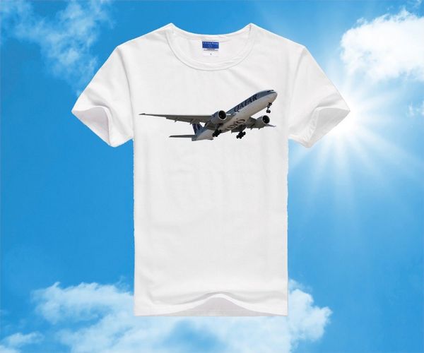 

fashion qatar boeing 777-200 aviation, airplane, t-shirt tee shirts 2019 new fashion brand clothing sport hooded sweatshirt hoodie