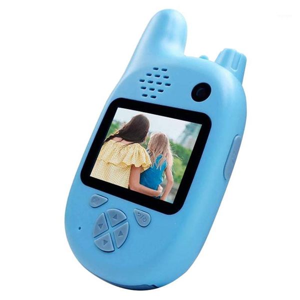 

camcorders children camera with walkie talkie,kids video camcorder dual lenses 2.0 inch ips sn automatic focusing music and1