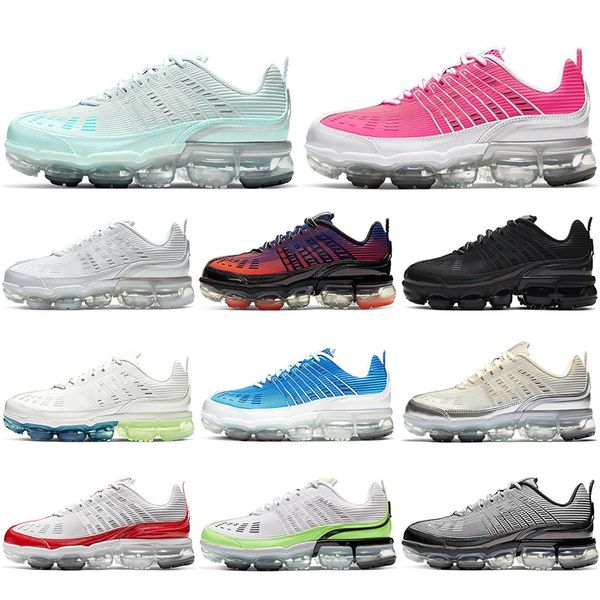

2020 new 360 sports sneakers for women men black iridescent triple white gradient upper fashion running shoes mens trainers wwalking jogging