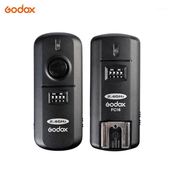 

godox fc-16 2.4ghz 16 channels wireless remote flash studio strobe trigger shutter for d5100 d90 d7000 d7100 d5200 d31001