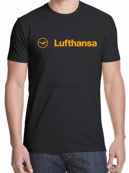 

lufthansa airlin новая мужская черная футболка хлопок 100% спорт толстовка с капюшоном толстовка