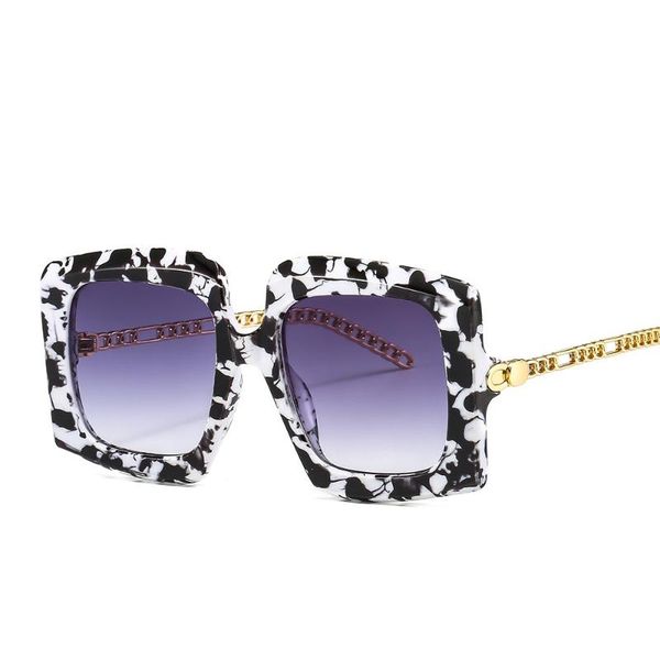 

sunglasses 2021 luxury square metal fashion glasses classic brand designer retro sun women shades uv400, White;black