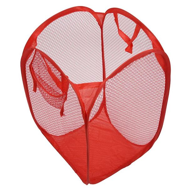 

foldable up washing laundry basket bag storage