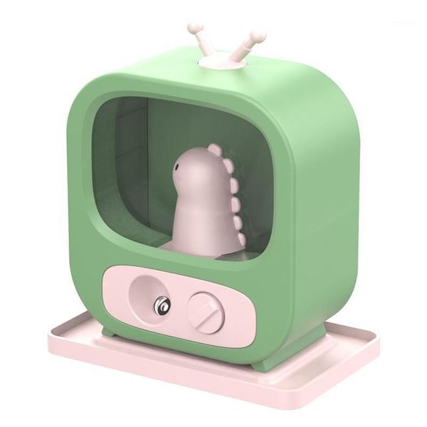 

mini car humidifier small household air atomizer cute dinosaur led water meter spray humidifier for home office1