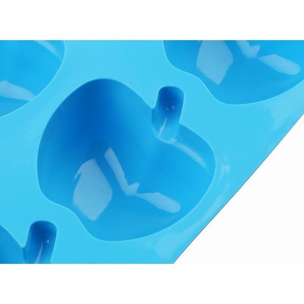 

6 cavity shape sile cake mold for homemade soap, cake, bread, cupcake, cheesecake, cornbread, muffin, browni jllbfu