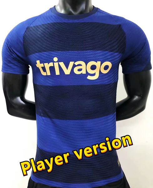 

long sleeve player version black 2022 lukaku soccer jersey abraham werner havertz chilwell ziyech 21 22 pulisic football shirt kante mount m, Black;yellow