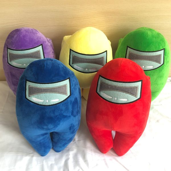 

original kawaii stuffed doll cute red small soft plush among us game plush doll among us plush for christmas gift