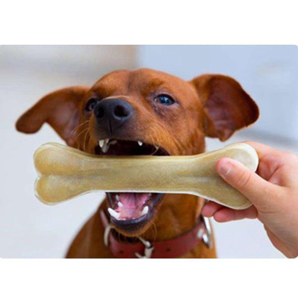 

dog chews toys pet toy supplies leather cowhide bone molar teeth clean stick food treats dogs bones for puppy accessories wmtigy