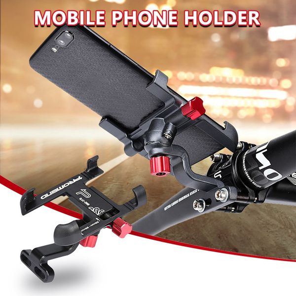 

racks promend bicycle bike mount bracket clip handlebar phone holder durable a76