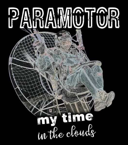 

paramotor рубашка paramotor подарков ppg powered параплан shirt black мужская спортивная с капюшоном толстовка толстовка