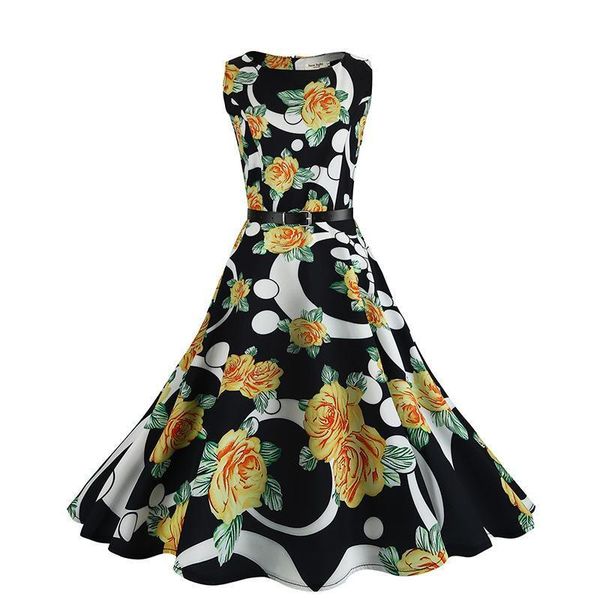 

2020 new design women dress vintage party korean knitted asymmetric kawaii work new gothic sale office 50150, Black;gray