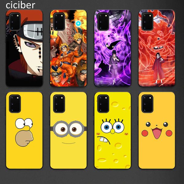 

naruto mobile phone cover samsung a50, a40, a70, a51, a71, a20, a20e, s10, s20, s9, s8, s7 edge, super pulse, note 10, 9, 8 plus, soft matte