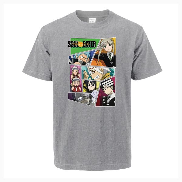 

sport soul eater black star print mens tees 2019 summer t shirt fashion fitness short sleeve tee japan anime casual streetwear