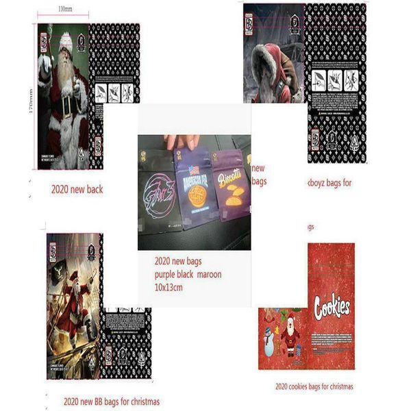 

bags drawing childproof 3.5g merry california bags santa christmas mylar sf claus wmtdir jjxh