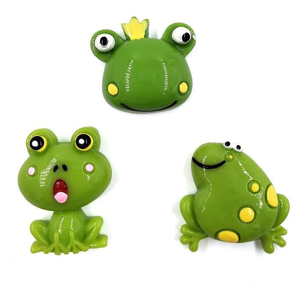 

6pcs frogs fridge magnet fridge kid souvenir resin craft refrigerator magnetic sticker home decor decoration accessories toys wmtugk