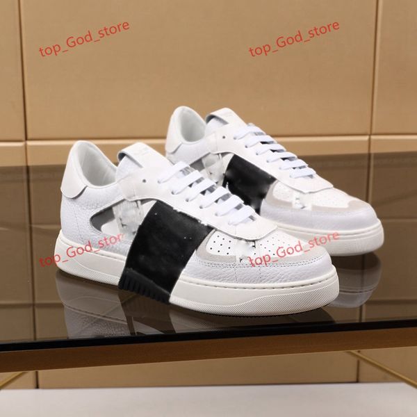 

women real leather platform arrival men embossed real leather speed trainers shoes black whith suede sneaker dress with box, Black;red