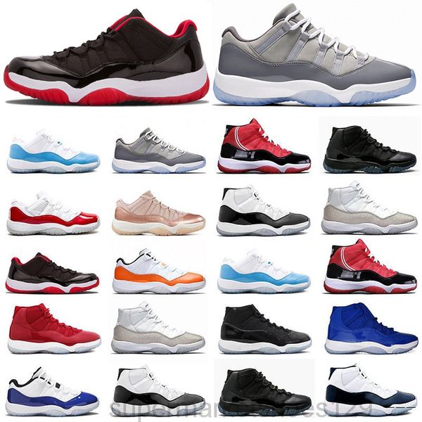 

2020 with box jumpman high og 11 11s 25th anniversary mens basketballs shoes bred unc gamma blue concord sneakers women sports trainers j5pe