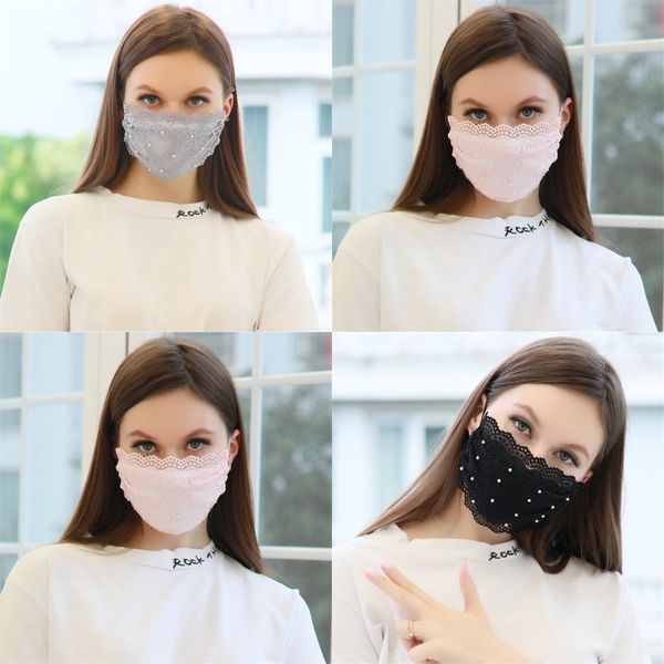 

wholesale fashion designer face masks washable breathable mask print windproof anti-dust cycling masks#394, Black