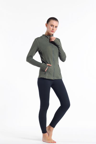 

женщины спортивной zipper quick dry sport jacket outwear йога центр профессиональный полиэстер снег работает одежда, White;red