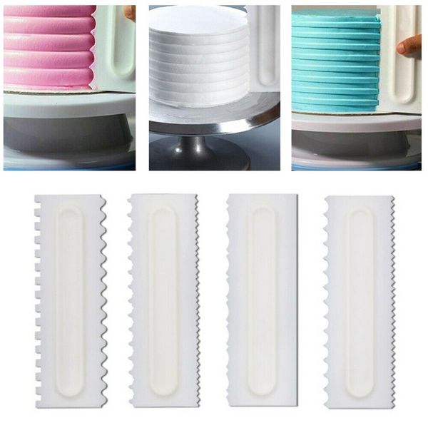 

material multifunctional cream plastic scraper fondant cake decoration easy to clean
