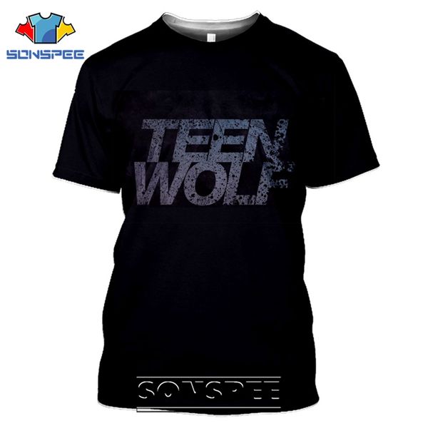 

teen wolf tv series 3d print shirts kawaii harajuku hippie men clothing