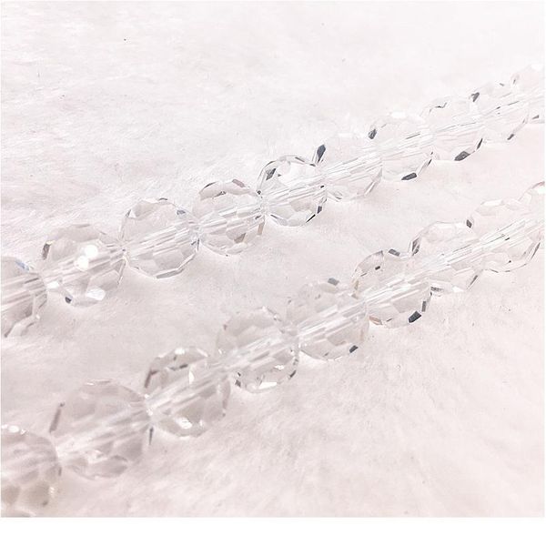 

4-10mm 32 faceted czech glass transparent faceted crystal ball beads spacer beads for jewellery making diy bracelet neck qylzwt