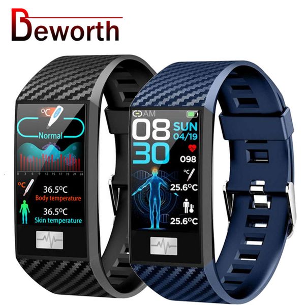 

dt58 pro men's and women's smart wristbands, waterproof sports watch, 24-hour temperature control