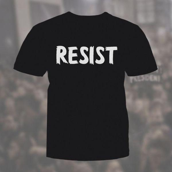

sport fashion men resist shirt, & fitted womens, anti-trump resistance civil rights protest summer tee shirt