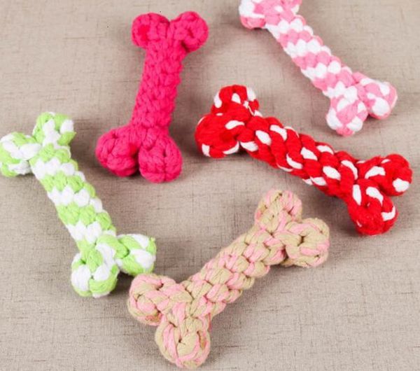 

color type ropes bone dog chews toys pet puppy chew toy 17 cm free