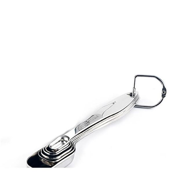 

stainless steel measuring spoons stackable set for dry and liquid ingredients cooking baking kitchen tool jlljvm lottery2010