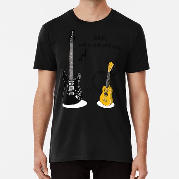 

уке я твой отец! дизайнеры балахон укулеле уке электрогитара black music пародия классический пун geek футболки толстовка