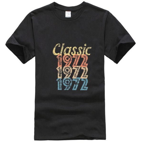 

1972 vintage retro t shirts for fun t shirt 47th birthday gifts tee 47 years old graphic printed male sport hooded sweatshirt hoodie