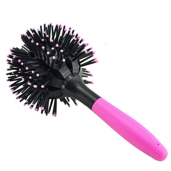 

hair brush magic hair comb 3d round hair brush 360 degree ball massage comb women styling tools hairdressing salon f wmtwwj, Silver