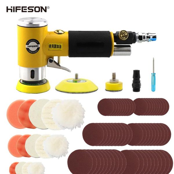 

2-дюймовый / 3-дюймовый мини-орбитальный воздушный шлифер пневматический полировочный шлифовальный станок воздушные инструменты буфер двойно