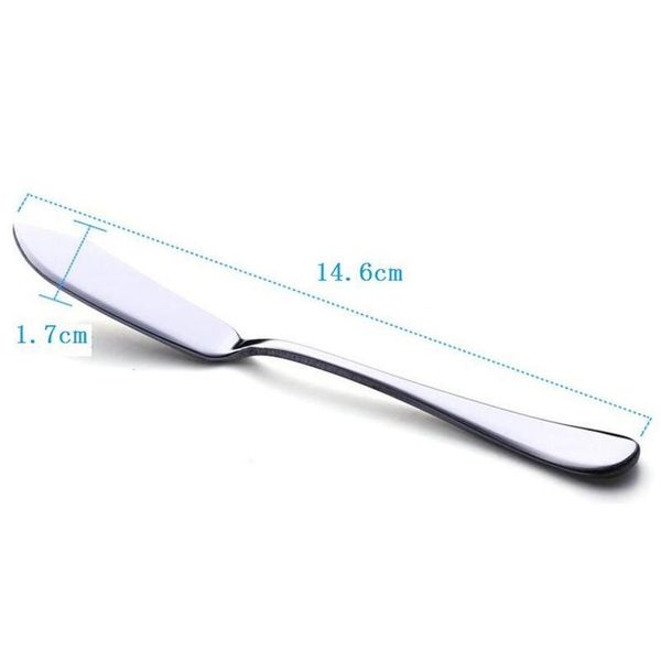 

stainless steel utensil cutlery butter knife cheese dessert jam spreader breakfas jlldit jjxh