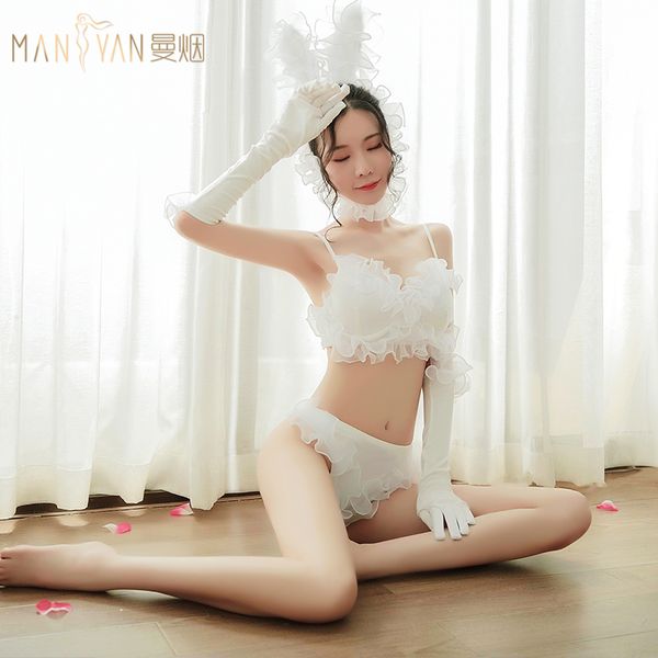 

hollow out luxury woman lingeries lace lingeries woman racerback women pyjamas brassiere mujer ropa juguetes summer sexuales, Black;white