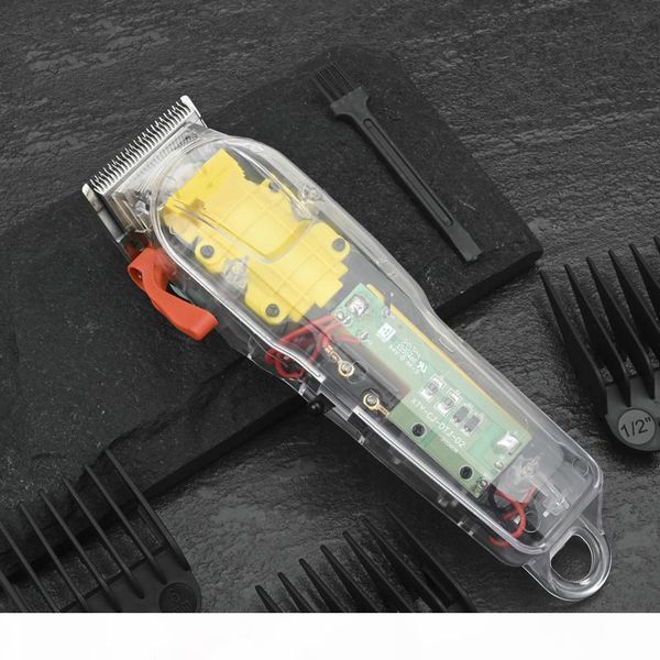 

ng-108 new limited edition transparent style professional rechargeable clipper hair trimmer 6900 rpm 2200 battery