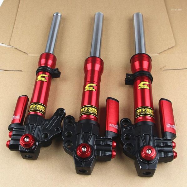 

motorcycle front absorbers suspension hydraulic fork 370mm/400mm-30/27/30mm not adjustable for scooter modify1