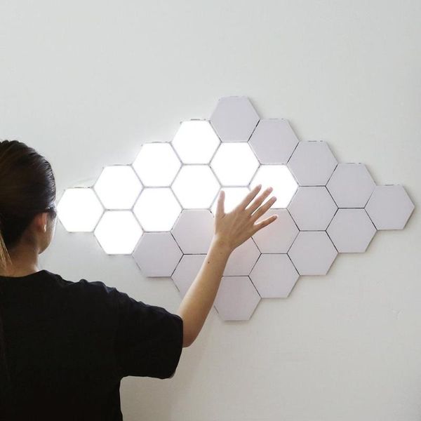 

new modern led night lights quantum lamp modular touch light touch sensitive lighting night lamp magnetic diy home decor lights