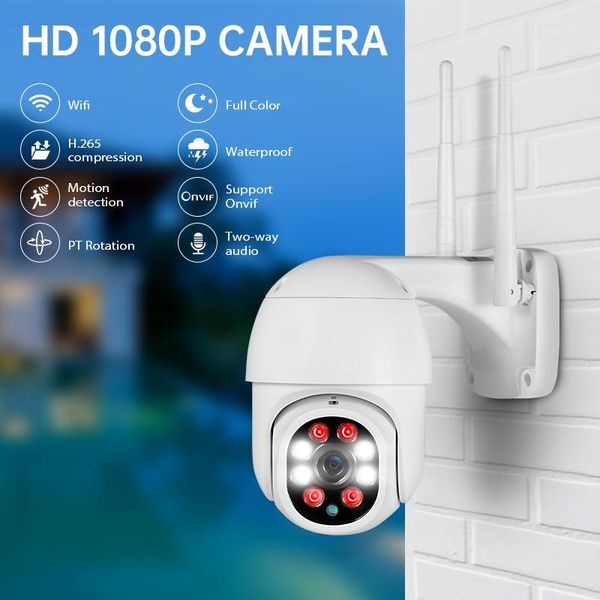 

mini cameras towode 1080p ptz wifi ip camera outdoor security rechargeable cctv h.265 p2p onvif audio 2mp cctv1