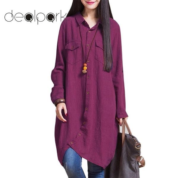 

3xl 4xl 5xl plus size womens and blouses irregular hem buttons loose casual shirts vintage long female tunic oversized t200322, White