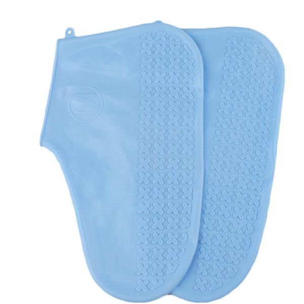 

sile overshoes reusable waterproof rainproof men shoes covers rain boots non-slip washable wear-resistant re sqcbte